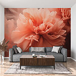 Wall murals Ethereal Peach Blossoms Swirling
