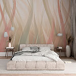 Wall murals Soft hues dance in light.