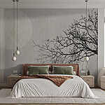 Wall murals Tree with no leaves