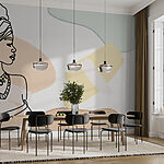 Wall murals Woman with a turban