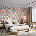 Wall murals Pattern of small flowers