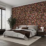 Wall murals Pattern of small flowers