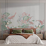 Wall murals Group of fish swimming in water