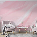 Wall murals Pink and white swirls