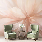 Wall murals Soft blush of dawn's light