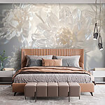 Wall murals Delicate glass petals in sunlight