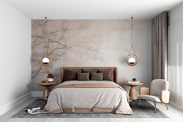 Tree branch with no leaves Wall murals Tree branch with no leaves