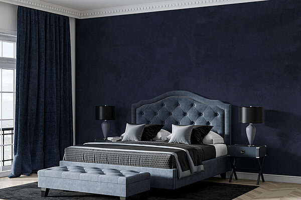 Wall murals Wall murals Dark blue wall with white streaks (SKU: w02553v2)