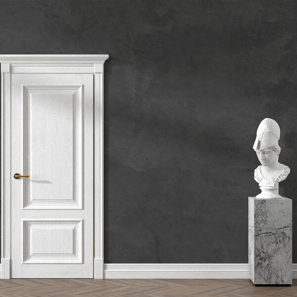 Grey wall with rough edges Wall mural Grey wall with rough edges
