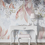Wall murals Delicate blooms dancing in soft hues