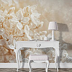 Wall murals Delicate blossoms with a soft touch