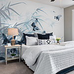 Wall murals Butterflies on a white background