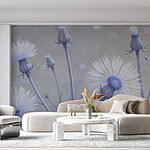 Wall murals Soft hues in nature's bloom.