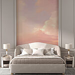 Wall murals Sky with clouds in the sky