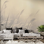 Wall murals Whispers of soft, swaying grasses