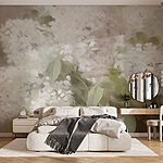 Wall murals Delicate blooms in soft hues