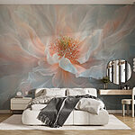 Wall murals Delicate petals in soft hues