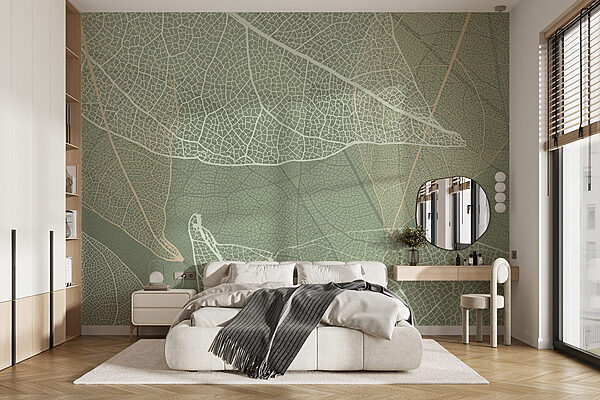 Delicate patterns of nature's design Wall murals Delicate patterns of nature's design