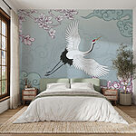 Wall murals Bird flying in the air