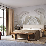 Wall murals Whimsical plant patterns in soft tones