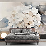 Wall murals Delicate floral watercolor artwork