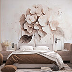 Wall murals Painting of a flower