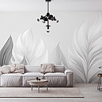 Wall murals Delicate curves of nature's beauty