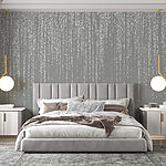 Wall murals White specks from a grey surface
