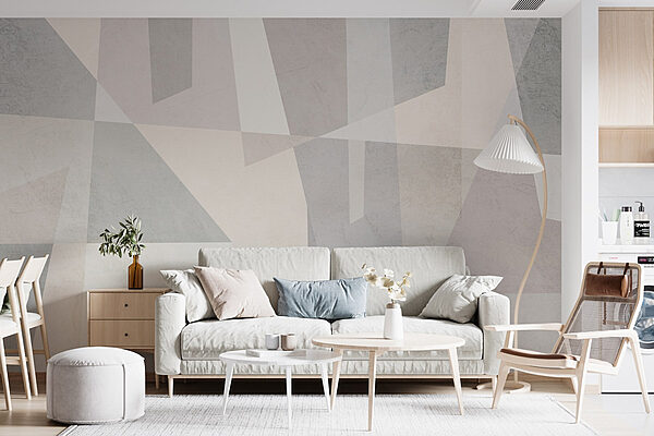 Wall murals White and grey background (SKU: w02445) Wall murals Wall murals White and grey background (SKU: w02445)