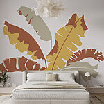 Wall murals Plant with leaves on it