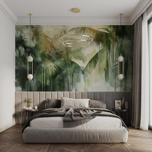 Group of palm trees Wall murals Group of palm trees