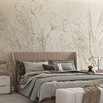 Wall murals Delicate silhouettes of nature's beauty