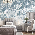 Wall murals Delicate blossoms in soft hues.