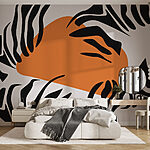 Wall murals Dynamic patterns in bold colors.