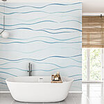 Wall murals Blue and white pattern