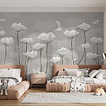 Wall murals Birds flying in the sky