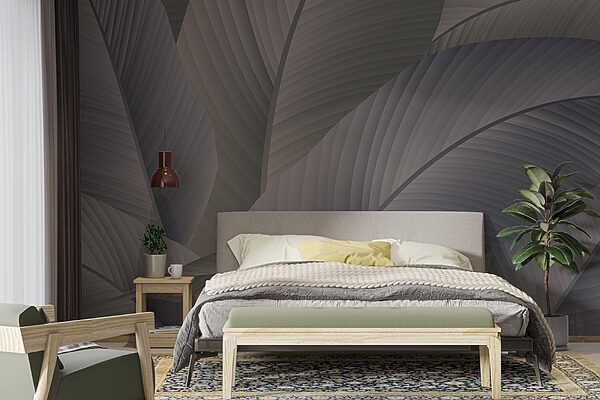 Wall murals Soft curves of nature's patterns