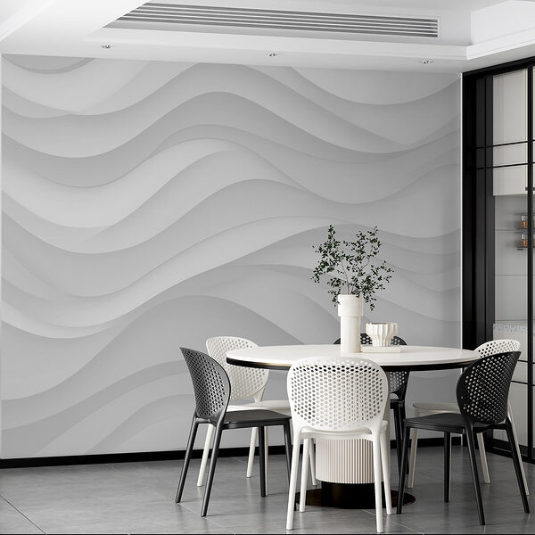 White and grey background Wall mural White and grey background