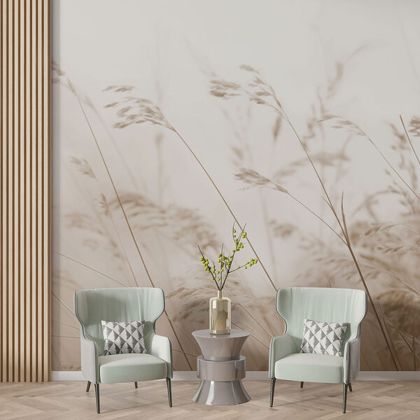Whispers of grass in the breeze Wall mural Whispers of grass in the breeze