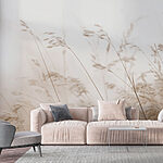 Wall murals Whispers of grass in the breeze