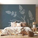 Wall murals Drawing of a plant