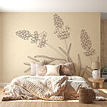 Wall murals Drawing of a plant