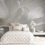 Wall murals Soft petals in gentle waves