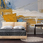 Wall murals Painting of a colorful painting