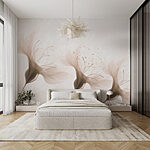 Wall murals Delicate blooms sway in harmony.