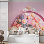 Wall murals Group of flowers and plants
