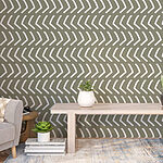 Wall murals Pattern of white lines