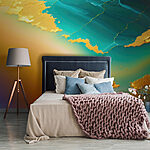 Wall murals Map of the ocean
