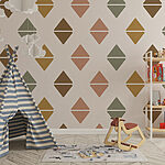 Wall murals Pattern of colorful diamonds