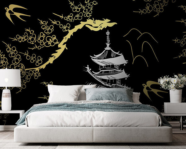 Intricate design with nature's touch Wall murals Intricate design with nature's touch